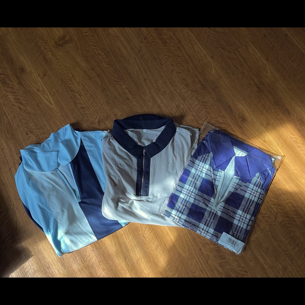 $30 for all three shirts-brand new